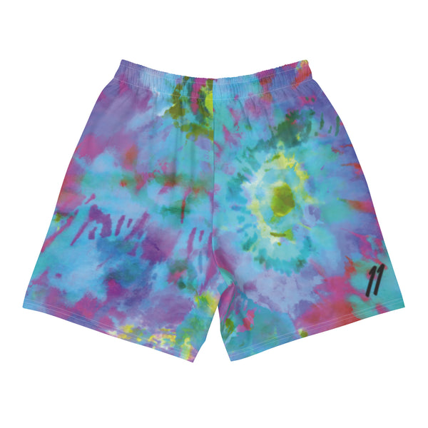 npc x 11 tie dye performance shorts