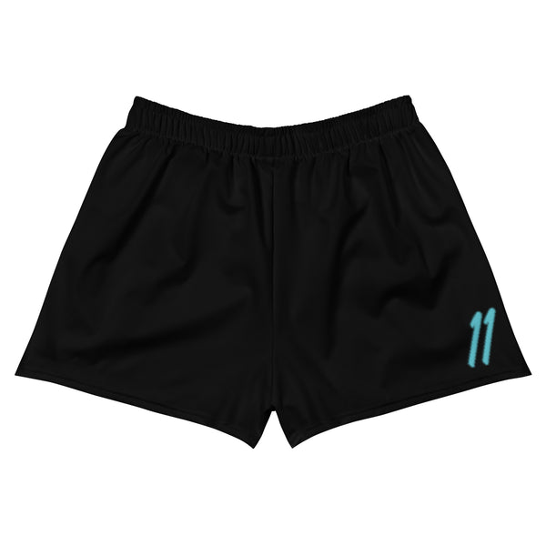 npc x 11 black performance shorts (w) - 11pickleball