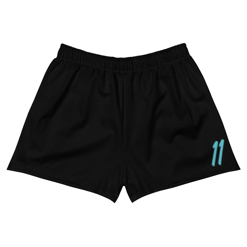 npc x 11 black performance shorts (w) - 11pickleball