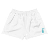 npc x 11 white performance shorts (w) - 11pickleball