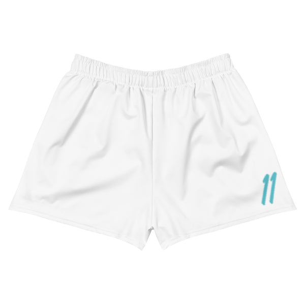 npc x 11 white performance shorts (w) - 11pickleball