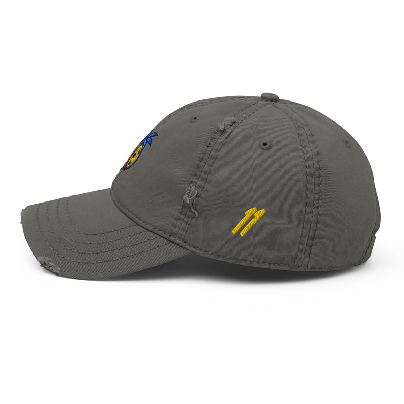 npc x 11 distressed hat - 11pickleball